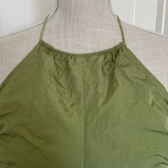 Forever 21 | Toggle Drawstring Halter Crop Top – Lace-Up Back, Size M - Picture 2 of 13